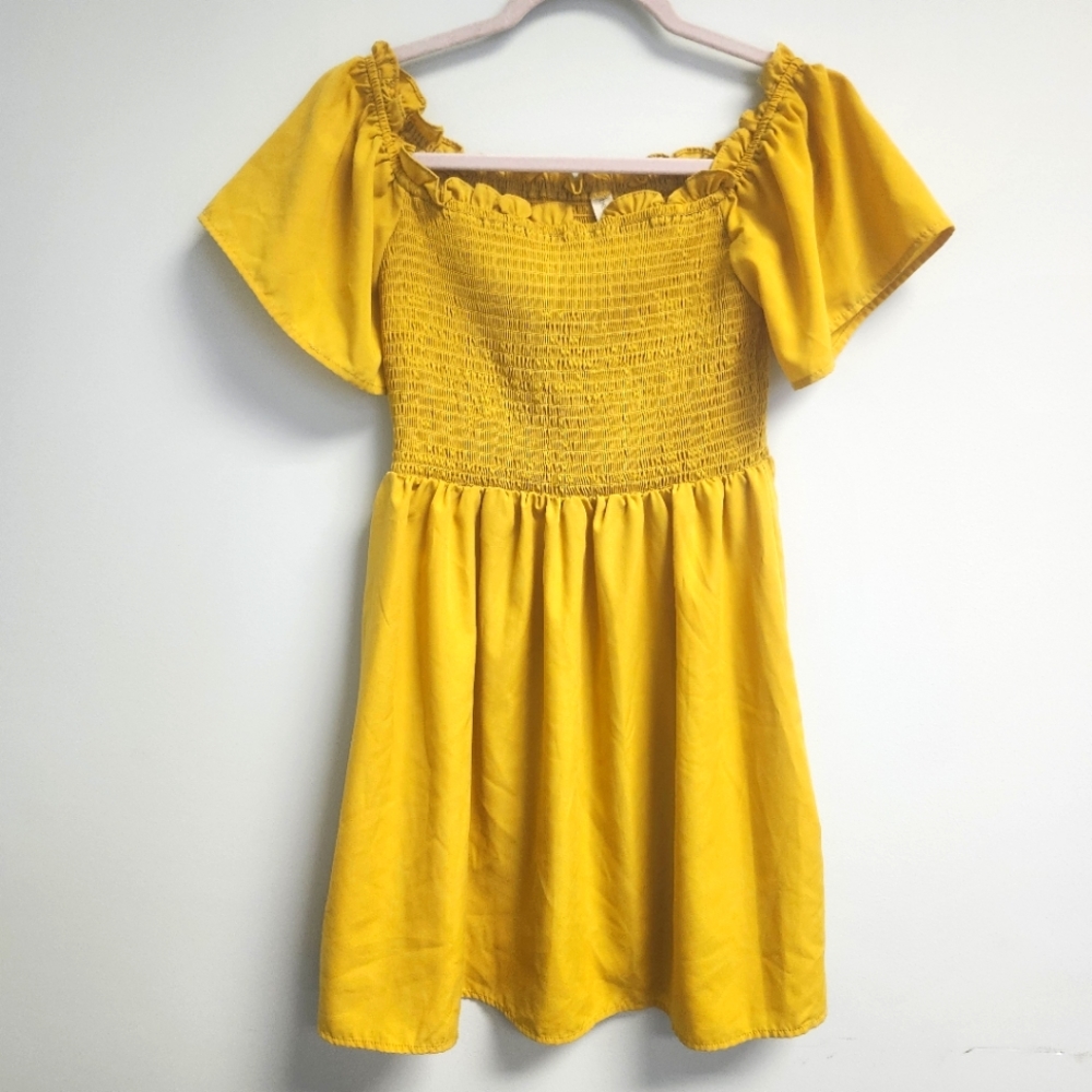 Bebop Sunshine Yellow Nap Dress size L